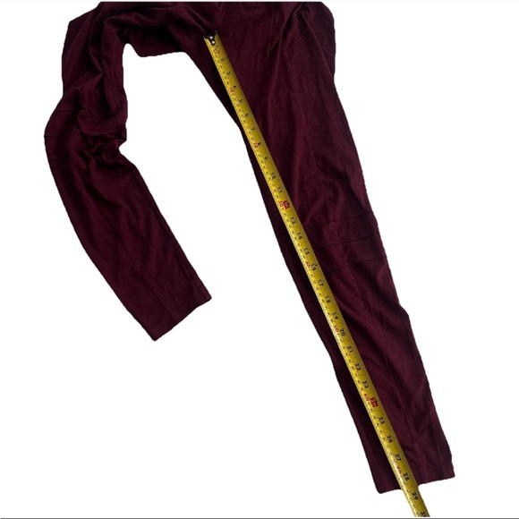 Forever 21 Faux Suede Women’s Leggings M Moto Biker Holiday Party Festive Cozy - Picture 6 of 8